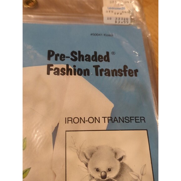 Dizzle Art Pre Shaded Iron On Fashion Transfer Koala Bear 50041 - Picture 4 of 9